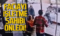 Bartın'da faciayı işletme sahibi önledi