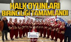 Zonguldak'ta Halk Oyunları İl Birinciliği tamamlandı