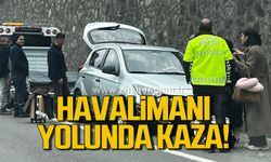 Zonguldak Havalimanı mevkiinde kaza