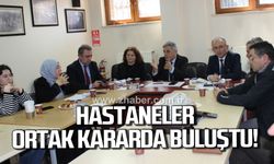 Zonguldak’ta hastaneler ortak kararda buluştu!