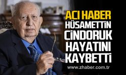 Hüsamettin Cindoruk hayatını kaybetti.