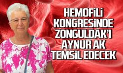 Hemofili kongresinde Zonguldak’ı Aynur Ak temsil edecek