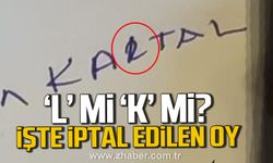 ‘L’ mi ‘K’ mi? İl Genel Meclisi'nde işte kavga çıkaran oy.