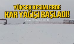 Karabük,Bartın ve Kastamonu'da kar etkili oluyor!
