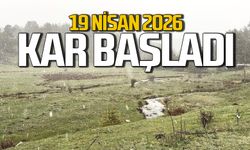 19 Nisan 2026 yükseklerde kar başladı