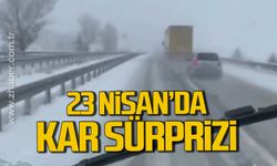 23 Nisan'da kar sürprizi