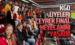 KGD, Ziraat Türkiye Kupası çeyrek final heyecanını yerinde yaşadı
