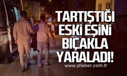 Karabük'te kadın eski eşini bıçakla yaraladı