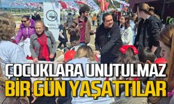 MuÇoDer çocuklara unutulmaz bir gün yaşattı