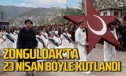 Zonguldak’ta 23 Nisan böyle kutlandı
