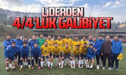Liderden 4/4’lük galibiyet