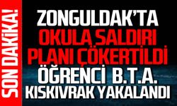 Zonguldak’ta okula saldırı planı çökertildi: Öğrenci tabancası ile kıskıvrak yakalandı