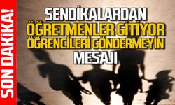 Sendikalarda ortak çağrı: Öğretmenler gitmiyor öğrencileri okula göndermeyin