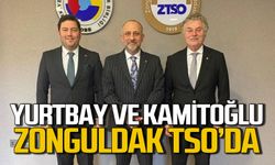 İlter Yurtbay ve Zekai Kamitoğlu Zonguldak TSO’da