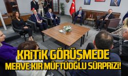 Kritik görüşmede Merve Kır Müftüoğlu sürprizi
