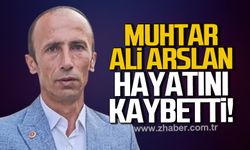 Güllük Köyü Muhtarı Ali Arslan hayatını kaybetti