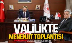 Valilikte menenjit toplantısı. Hangi tedbirler alınacak?