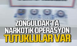 Zonguldak'ta narkotik operasyon. Tutuklular var.