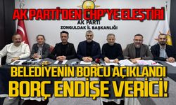 AK Parti CHP’li Zonguldak Belediyesi’nin borcunu açıkladı: Endişe verici!
