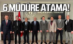 Zonguldak'ta Spor İlçe Müdürleri'nin yeri değişti