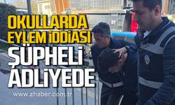 Zonguldak'ta okullarda eylem iddiası. Şüpheli adliyeye sevk edildi.