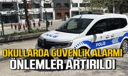 Karabük'te okullarda polislerin güvenlik seferberliği başladı.