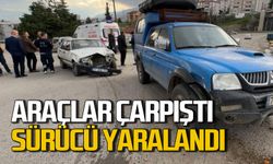 Kamyonetle otomobil çarpıştı: 1 yaralı