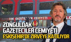 Zonguldak Gazeteciler Cemiyeti Eskişehir'de başkanlar kurulu toplantısına katılıyor