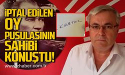 İptal edilen o oy pusulasının sahibi konuştu