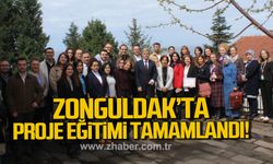 Zonguldak'ta proje eğitimi tamamlandı