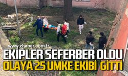 Zonguldak’ta ekipler seferber oldu: Olaya 25 UMKE ekibi müdahale etti