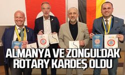 Zonguldak Rotary ve Wesseling Rotary Kulübü kardeş oldu