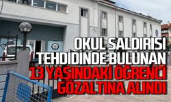 Okul saldırısı tehdidinde bulunan öğrenci adli kontrol şartıyla serbest bırakıldı