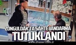 Zonguldak'ta bilezik alıp kayıplara karışan sahte jandarma tutuklandı.