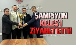 Şampiyon Tersanespor Keleş’i ziyaret etti