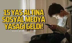 15 yaş altına sosyal medya yasağı kanunlaştı