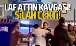 Laf atma kavgasında silah çekti. Ortalık karıştı