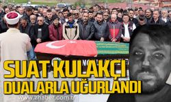 Maden işçisi Suat Kulakçı dualarla uğurlandı.