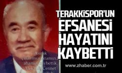 Terakkispor’un efsane futbolcusu İbrahim Tel hayatını kaybetti.