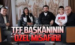 Zonguldak Ereğli Spor (ZES), TFF Başkanının özel misafiri oldu