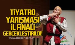 Zonguldak'ta tiyatro yarışması il finali gerçekleştirildi