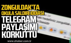 Zonguldak'ta okula saldırı iddiası. Telegram paylaşımı korkuttu.