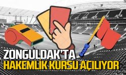 Zonguldak'ta futbol aday hakemlik kursu açılacak
