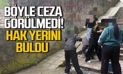 Gençlere ceza: Kirlettikleri alan temizlettirildi