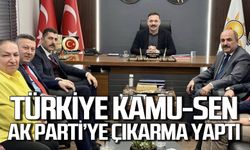 Türkiye Kamu-Sen AK Parti’ye çıkarma yaptı