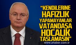 Yavuz Erkmen; "Kendilerine hafızlık yapamayanlar, vatandaşa hocalık taslamasın”