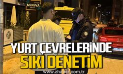 Zonguldak'ta yurt çevrelerinde sıkı denetim.