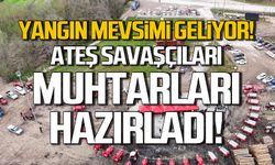 Yangın mevsimi geliyor... Muhtarlar hazırlandı