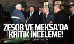 Vali Hacıbektaşoğlu’ndan ZESOB-MEKSA’da kritik inceleme