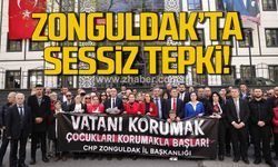 CHP Zonguldak İl örgütü’nden sessiz yürüyüş